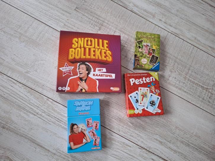 Kaartspellen efteling studio 100 snollebollekes, Hobby en Vrije tijd, Gezelschapsspellen | Kaartspellen, Nieuw, Ophalen of Verzenden
