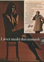 Retro reclame 1970 Scheerwol liever naakt naakte vrouw, Verzamelen, Retro, Verzenden, Overige typen
