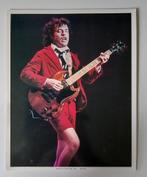 vintage AC/DC Angus Young promo foto, Verzenden, Zo goed als nieuw, Foto of Kaart
