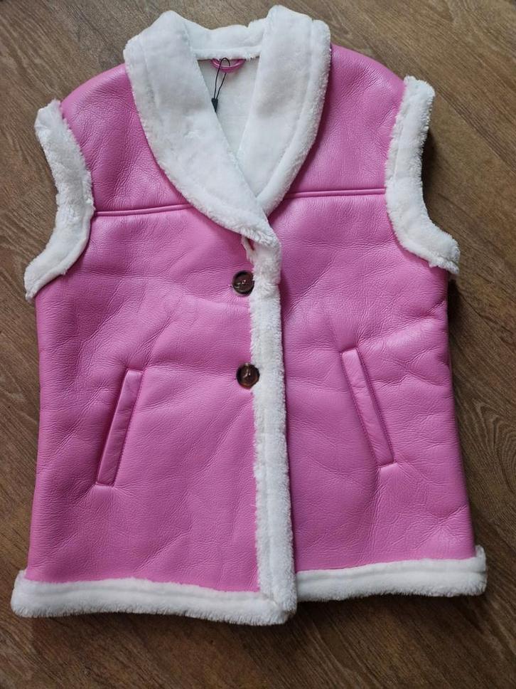 Roze bodywarmer gilet met wit teddy bont *nieuw*, Kleding | Dames, Carnavalskleding en Feestkleding, Nieuw, Kleding, Carnaval