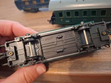 Vintage Treinset met Rails beschikbaar voor biedingen