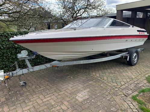 Speedboot Maxum 1900sr, Watersport en Boten, Speedboten, Gebruikt, 3 tot 6 meter, Benzine, 200 pk of meer, Polyester, Binnenboordmotor