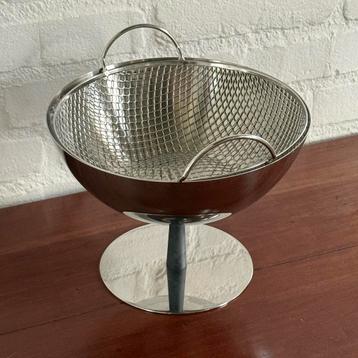 Alessi fruitmand met uitneembare zeef / vergiet. Als nieuw! beschikbaar voor biedingen