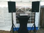 Geluidsinstallatie set 4 1000watt te huur Nu €45voor 3dagen*, Ophalen, Zo goed als nieuw, Overige