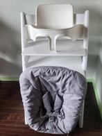 Stokke tripp trapp stoel babyset en newbornset ZGAN, Ophalen of Verzenden, Zo goed als nieuw, Meegroeistoel