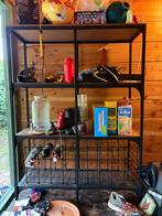 FJÄLLBO Stellingkast Zwart 100x136 cm, Huis en Inrichting, Kasten | Stellingkasten, Ophalen, Zo goed als nieuw