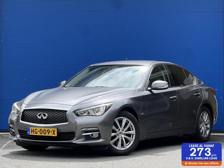 Infiniti Q50 2.0t Business Premium 211 pk | Automaat | Leder, Auto's, Infiniti, Bedrijf, Te koop, Q50, ABS, Achteruitrijcamera