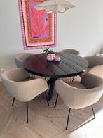 Mooie Ronde Eettafel, Huis en Inrichting, Tafels | Eettafels, Gebruikt, 100 tot 150 cm, Ophalen of Verzenden, Vier personen