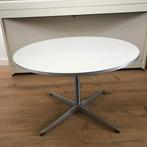 IZGS Fritz Hansen Salontafel A222 rond wit, Ophalen, 50 tot 100 cm, Rond, 50 tot 100 cm