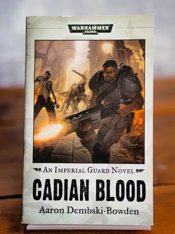 Cadian Blood, Imperial Guard, Warhammer 40k, softcover