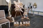 MR & MRS letters (Trouwdecoratie), Ophalen of Verzenden, Zo goed als nieuw, Geboorte of Huwelijk