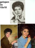 HELEN SHAPIRO, 3 stuks gelopen foto ansichtkaarten jr. 60, Ophalen of Verzenden, Gebruikt, Foto of Kaart