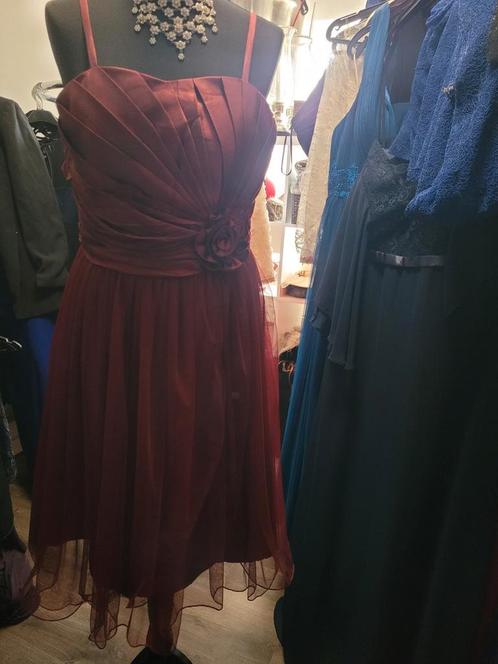 coctailjurk R. Framboise NIEUW, Kleding | Dames, Gelegenheidskleding, Zo goed als nieuw, Overige typen, Rood, Ophalen of Verzenden