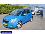 Opel Agila 1.2 Enjoy AUTOMAAT Airco (bj 2009), Auto's, Opel, 86 pk, Gebruikt, 4 cilinders, Blauw