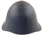 een deense ww2 helm in gebruikte staat in leuke staat, Verzamelen, Ophalen of Verzenden, Nederland, Helm of Baret