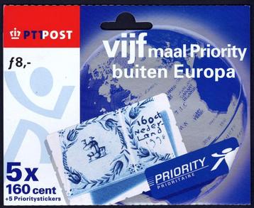 Hangboekje 5x Priority buiten Europa (HB22C zilver) beschikbaar voor biedingen