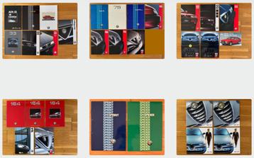 Alfa Romeo folders, 31 stuks beschikbaar voor biedingen