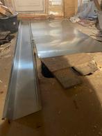 Rheinzink bakgoot en zink plaat (helemaal nieuw), Doe-het-zelf en Verbouw, Overige materialen, Zwart, Ophalen of Verzenden, Zo goed als nieuw