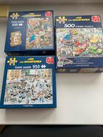 Jan van Haasteren Puzzels - 3 stuks (ook per stuk te koop), Ophalen of Verzenden, 500 t/m 1500 stukjes, Zo goed als nieuw, Legpuzzel