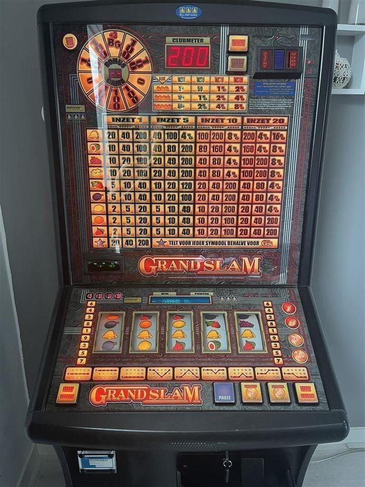 Grand Slam Gokkast / Fruitautomaat / Gokkast ART12 Horeca, Verzamelen, Automaten | Gokkasten en Fruitautomaten, Zo goed als nieuw