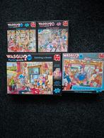 4 wasgij puzzels, Ophalen, 500 t/m 1500 stukjes, Zo goed als nieuw