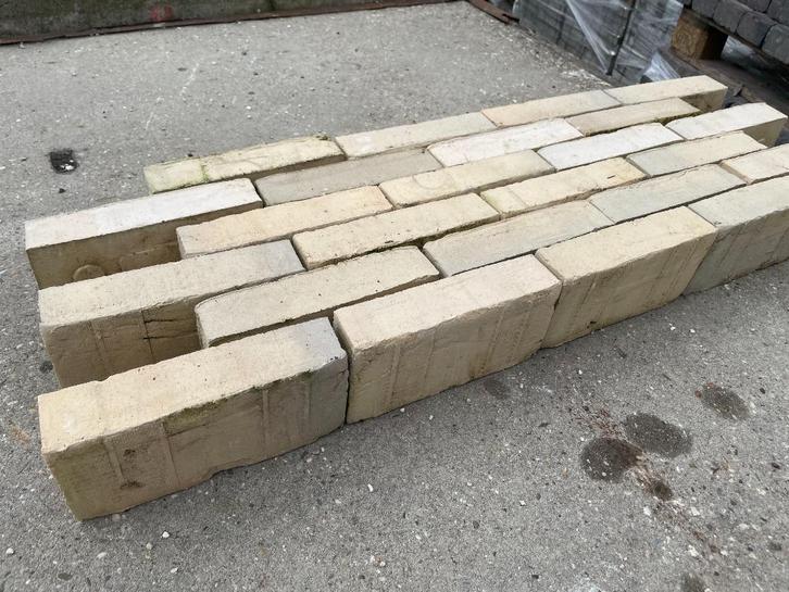 gebakken waalformaat Ibiza SBP13, 5 duimers, geel, strak, Tuin en Terras, Tegels en Klinkers, Nieuw, Klinkers, Overige materialen