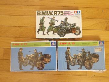 Lotje WW2 BMW R75 met zijspan 1:35 beschikbaar voor biedingen