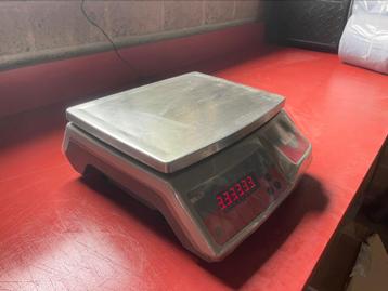 Weegschaal Riba R75 15 kg slagerij bakkerij horeca vis beschikbaar voor biedingen