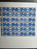 24 stuks fraaie randtegels rond 1900., Ophalen of Verzenden