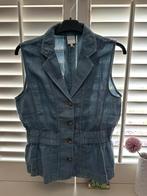Gilet - Josephine & Co - mt 40 - staalblauw - Nieuw - Linnen, Maat 38/40 (M), Josephine & Co, Blauw, Nieuw