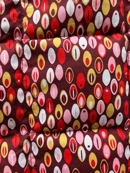 Verkoelend kussen , warmtekussen, kruik. Retro stofje, Huis en Inrichting, Woonaccessoires | Kussens, Nieuw, Ophalen