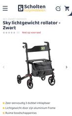 Sky lichtgewicht rollator zwart - bijna nieuw, Ophalen, Lichtgewicht, Zo goed als nieuw