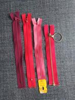Rode ritsen, Hobby en Vrije tijd, Naaien en Fournituren, Ophalen of Verzenden, Nieuw, Rits of Sluiting