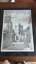 Hattem prent/poster/tekening, Ophalen of Verzenden