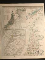 Noord Holland, Antieke kaart, 1861, Verzenden