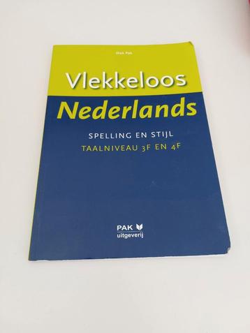 Vlekkeloos Nederlands - Spelling en stijl taalniveau 3F/4F