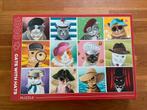 Roovi 1000     Cats with hats, Ophalen of Verzenden, 500 t/m 1500 stukjes, Zo goed als nieuw, Legpuzzel