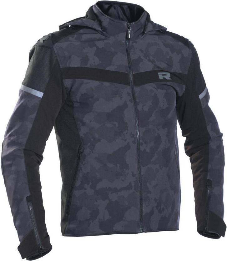 Motorjas Richa Stealth Zwart 5XL, Motoren, Kleding | Motorkleding, Jas | textiel, Heren, Tweedehands, Ophalen of Verzenden