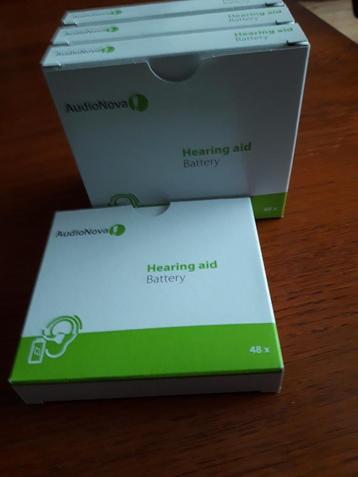   batterijtjes hoorapparaat audio nova  +13- 192 stuks beschikbaar voor biedingen
