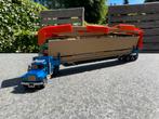 Siku 4013 - Mack zwaar transport met brug, Ophalen of Verzenden, Zo goed als nieuw, Bus of Vrachtwagen, SIKU