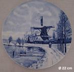 Delfts Blauw Borden 3 stuks, Antiek en Kunst, Antiek | Wandborden en Tegels, Ophalen of Verzenden