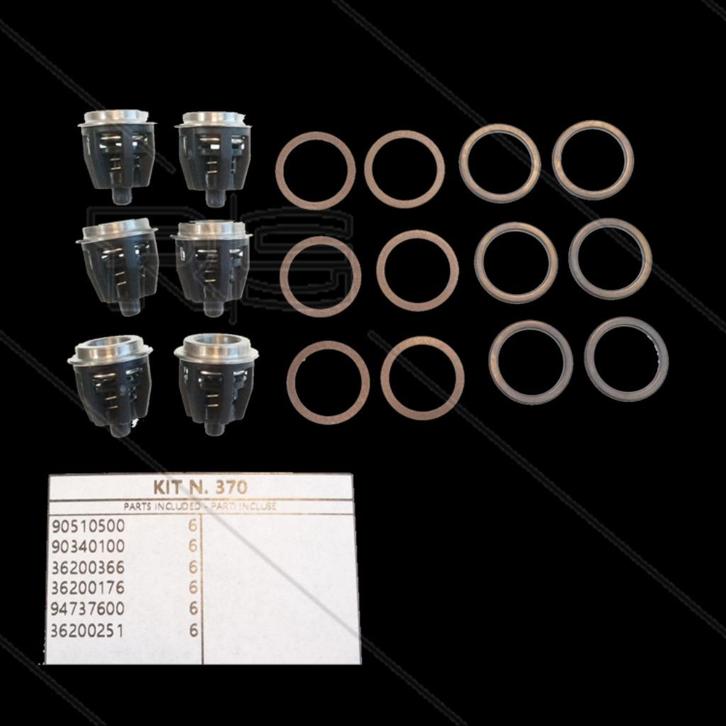 Kleppenset 6-delig Serie 47 VHT Hogedruk, Auto diversen, Overige Auto diversen, Verzenden