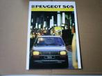 Peugeot 505 1986 8 pag., Verzenden, Zo goed als nieuw, Peugeot