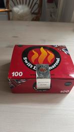 Houtskool 100 stuks 33mm Swift-Lite, Ophalen of Verzenden, Zo goed als nieuw