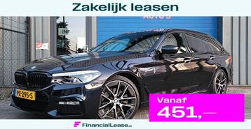 BMW 5-serie Touring 520i High Ex M-pakket Pano HUD Carplay beschikbaar voor biedingen