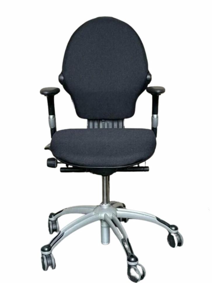RH Logic 300 refurbished bureaustoel, Huis en Inrichting, Bureaustoelen, Gebruikt, Bureaustoel, Zwart, Ergonomisch, Ophalen of Verzenden