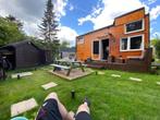 Luxe Tiny House te koop — alleen huis of met standplaats!, Ophalen, 500 cm of meer, Met overkapping, Hout