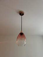 Glazen hanglamp van MADE, Huis en Inrichting, Lampen | Hanglampen, Ophalen, Zo goed als nieuw, Glas, Minder dan 50 cm