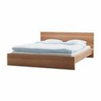 Ikea malm bedframe 160 x 200  met sultan laten bodem, Ophalen, Zo goed als nieuw, Tweepersoons