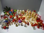 Complete kerstgroep + kerst(boom) ornamenten, ballen, piek, Diversen, Kerst, Ophalen, Gebruikt